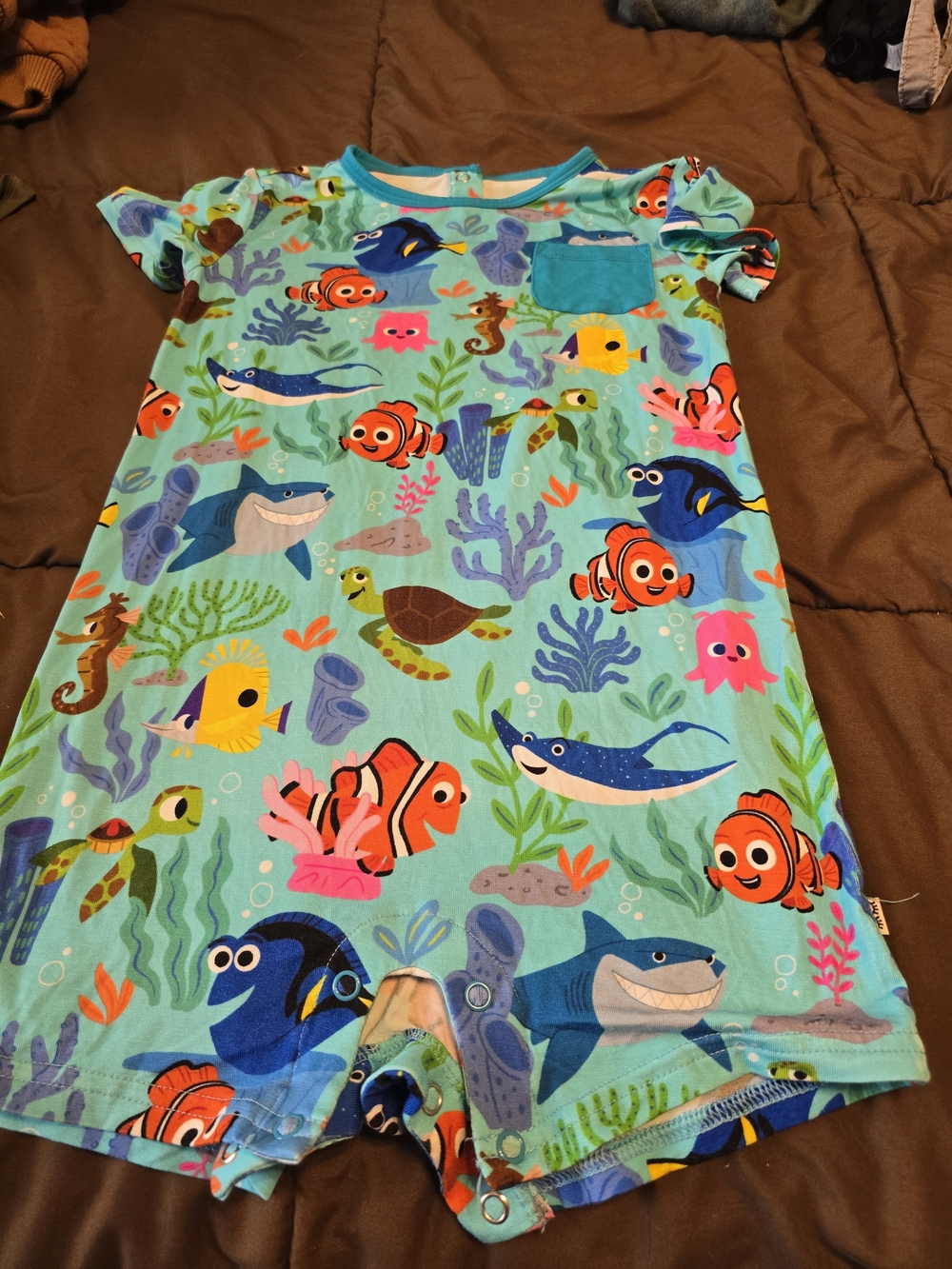 Little Sleepies Romper 3T Like New